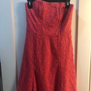 Coral Lilly Pulitzer Cocktail Dress